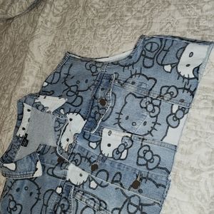 Plus Size Hello Kitty Cropped Vest 3XL NWOT